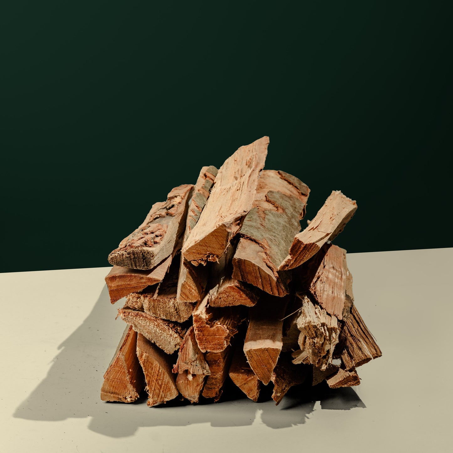 J&J Kindling - paper bag of hardwood shards tied with twine