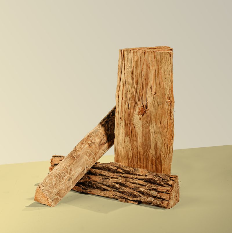 Ash firewood split