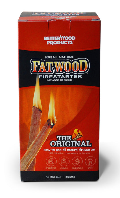 Fatwood Firestarter - All Natural - 1.5lb Box
