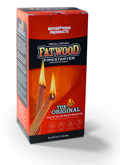Fatwood Firestarter - All Natural - 1.5lb Box