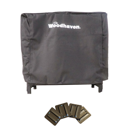 The Woodhaven 2 ft Steel Firewood Rack