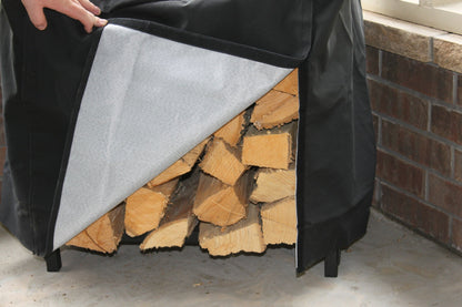 The Woodhaven 2 ft Steel Firewood Rack