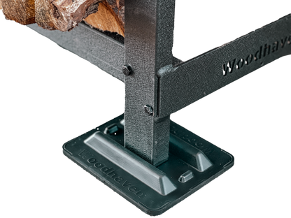 The Woodhaven 2 ft Steel Firewood Rack