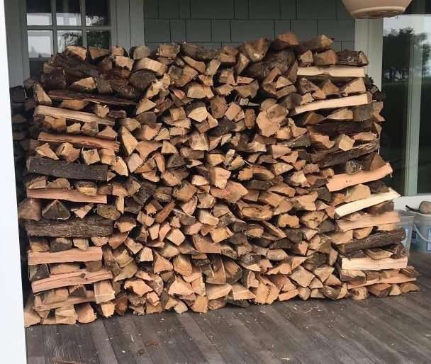 Camp Wood – Air Dried Semi-Seasoned Firewood