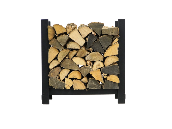 The Woodhaven 2 ft Steel Firewood Rack