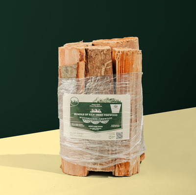 Woodbourne bundle of kiln-dried mixed hardwood firewood, 0.75 cubic feet
