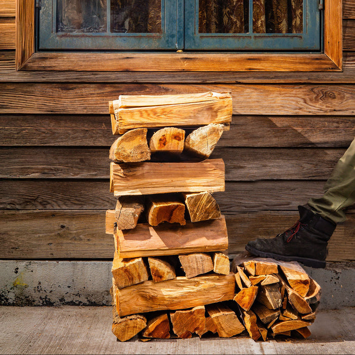 Little Spark – 2 Bins of Kiln Dried Firewood + Kindling