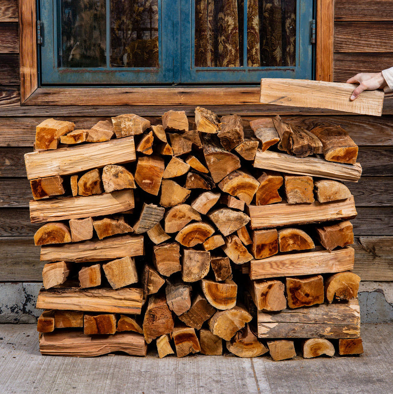 City Cord — six bins of kiln-dried firewood, one tenth of a full cord